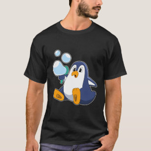 T-shirt Pingouin avec bulles de savon.PNG
