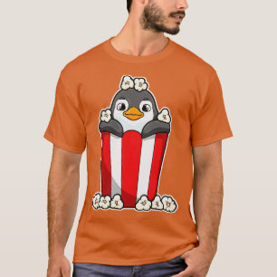 T-shirt Pingouin avec cône Popcorn