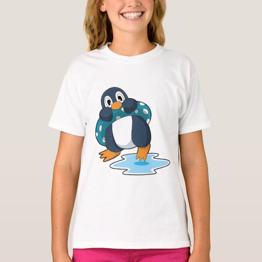 T-shirt Pingouin avec Lifebuoy (Devant)