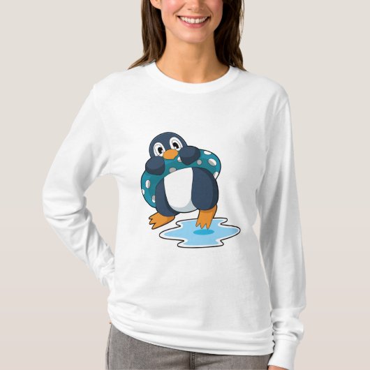 T-shirt Pingouin avec Lifebuoy (Devant)