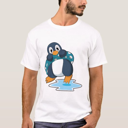 T-shirt Pingouin avec Lifebuoy (Devant)