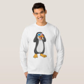 T-shirt Pingouin avec lunettes (Devant entier)