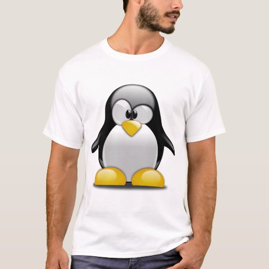 T-shirt Pingouin bébé mignon (Devant)