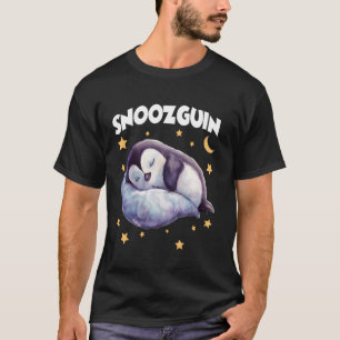 T-shirt Pingouin blond t - drôle de dort tardif