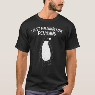 T-shirt Pingouin cool Pour Hommes Pingouins Zookeeper Peng