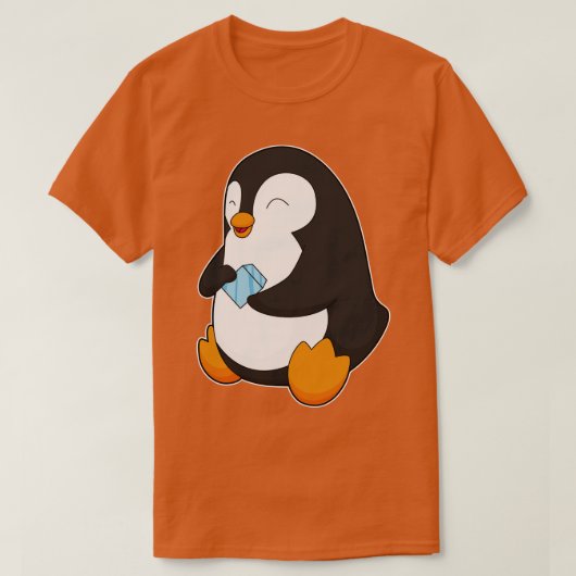 T-shirt Pingouin Cubes de glace (Design devant)