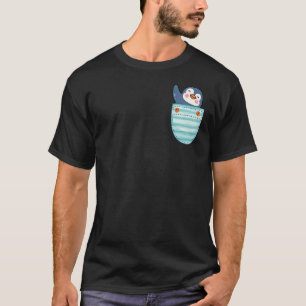 T-shirt Pingouin dans pochette Animal Pocket Pingouin Tee