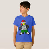 T-shirt Pingouin de frappeur (Devant entier)
