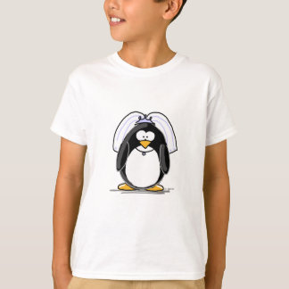 T-shirt Pingouin de jeune mariée