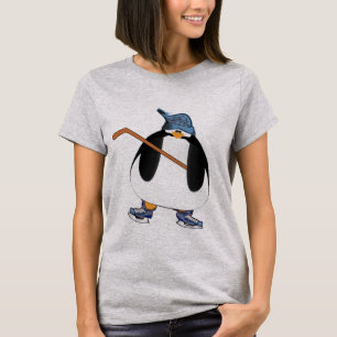 T-shirt Pingouin de maman de hockey