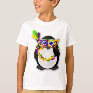 T-shirt Pingouin de mardi gras