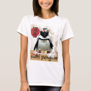 T-shirt pingouin de sushi