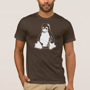 T-shirt Pingouin de Tux - (Linux, Open Source, Copyleft,