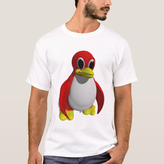 T-shirt Pingouin debout (avant et dos) (Devant)