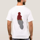 T-shirt Pingouin debout (avant et dos) (Dos)