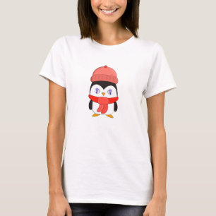 T-shirt Pingouin d'hiver pour bébé