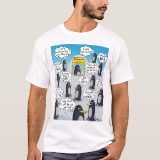 T-shirt Pingouin drôle et mignon du mois.
