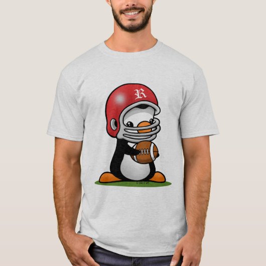 T-shirt Pingouin du football (Devant)