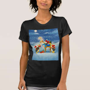 T-shirt Pingouin et rennes