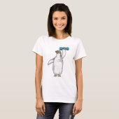 T-shirt Pingouin Fitness Dumbbell (Devant entier)