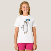 T-shirt Pingouin Fitness Dumbbell (Devant entier)