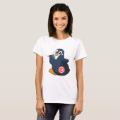T-shirt Pingouin fléchettes fléchettes (Devant entier)