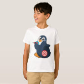 T-shirt Pingouin fléchettes fléchettes (Devant entier)