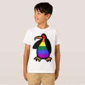 T-shirt Pingouin LGBT (Devant entier)