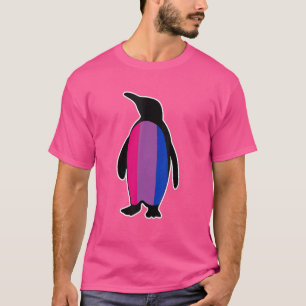 T-shirt Pingouin Lgbt Sensibilisation Pingouin Bisexuel Pi