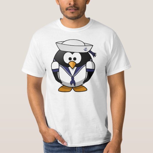 T-shirt Pingouin marin (Devant)