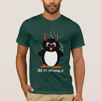T-shirt Pingouin mauvais ce qui sont vous regardant ?