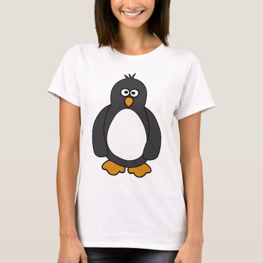 T-shirt Pingouin mignon (Devant)