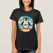 T-shirt Pingouin mignon (Devant)