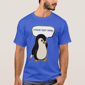 T-shirt Pingouin mignon mais malicieux