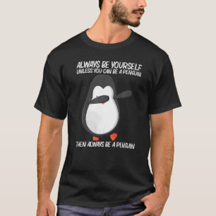 T-shirt Pingouin mignon Pour Hommes Femmes Animal Antarcti