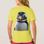 T-shirt "Pingouin moelleux mignon" Conçu (Dos)