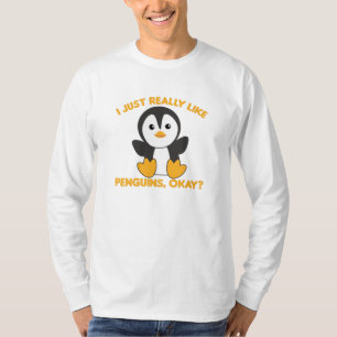 T-shirt Pingouin Pingouin Favori Animal Pingouins Cute Pou