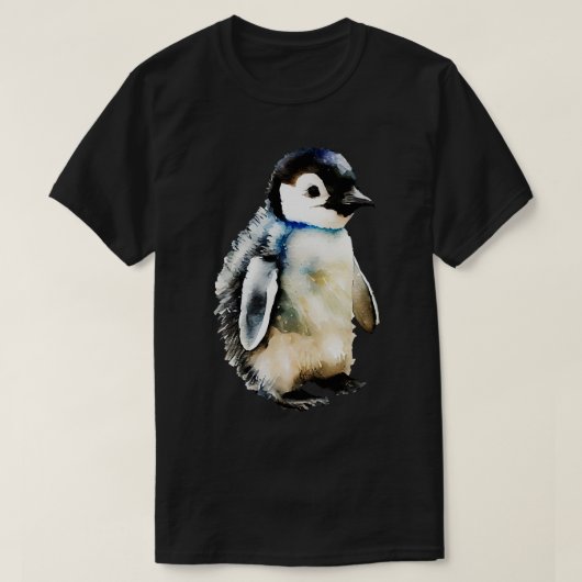 T-shirt Pingouin pour bébé (Design devant)