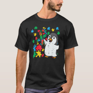 T-shirt Pingouin Puzzle Rubon mignonne Sensibilisation sur