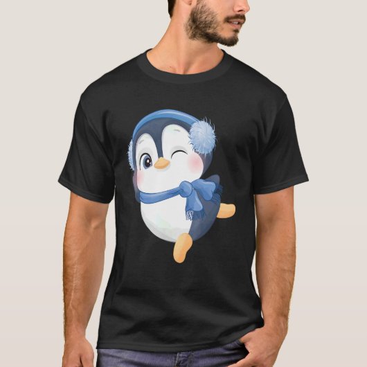 T-shirt Pingouin sucré 1 (Devant)