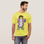T-shirt Pingouin tropical (Devant entier)