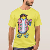 T-shirt Pingouin tropical (Devant)