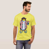 T-shirt Pingouin tropical (Devant entier)