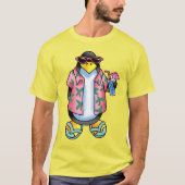 T-shirt Pingouin tropical (Devant)