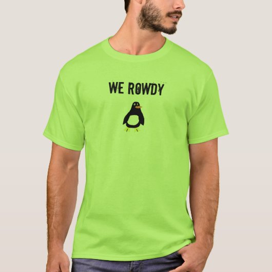 T-shirt Pingouin turbulent (Devant)