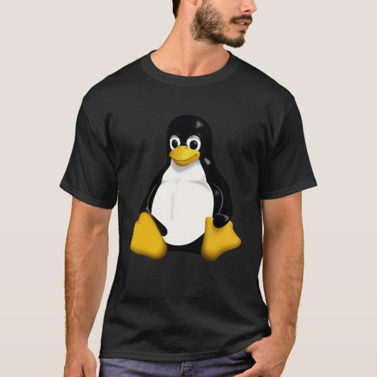 T-shirt Pingouin Tux Linux (Devant)