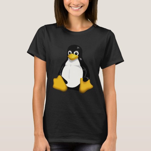 T-shirt Pingouin Tux Linux (Devant)