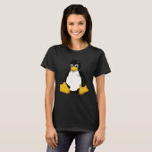 T-shirt Pingouin Tux Linux (Devant entier)