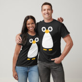 T-shirt Pingouin Vector mignon (Unisexe)