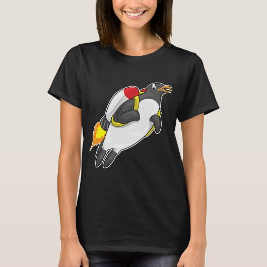 T-shirt Pingouin volant (Devant)